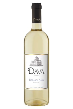 Вино Дава Фетяска Алба, белое сухое